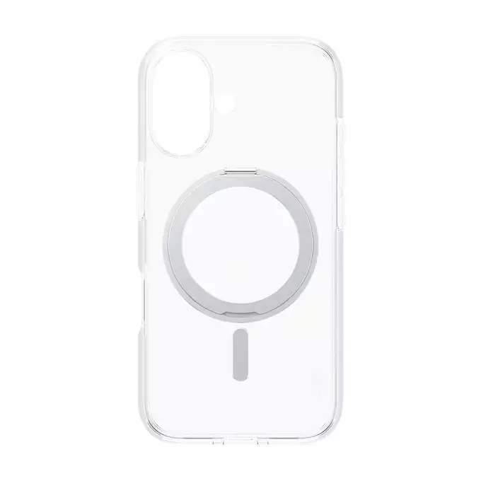 Etui CARE by PanzerGlass Feature Kickstand iPhone 16 srebrny MagSafe