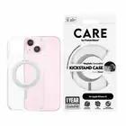 Etui CARE by PanzerGlass Kickstand iPhone 15 MagSafe srebrny