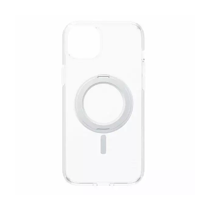 Etui CARE by PanzerGlass Kickstand iPhone 15 Plus MagSafe srebrny
