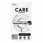 Etui CARE by PanzerGlass Kickstand iPhone 15 Plus MagSafe srebrny
