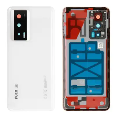 Klapka baterii - Biała; Xiaomi Poco F5 Pro