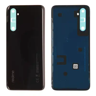 Klapka baterii - Czarna; Realme 6s