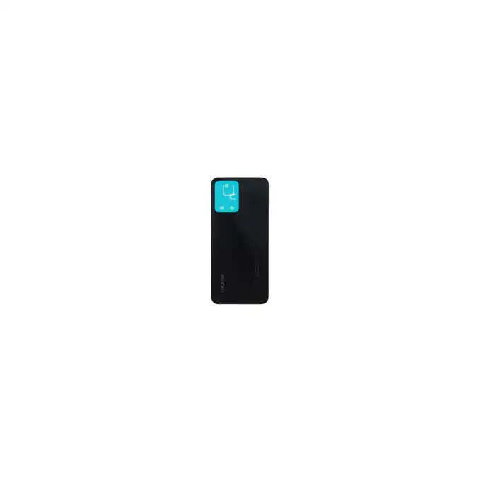 Klapka baterii - Czarna; Realme C35
