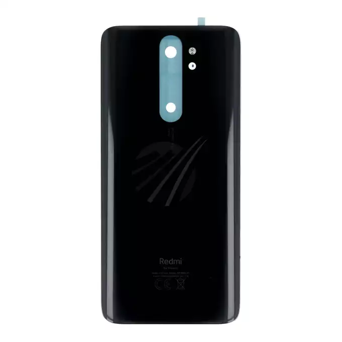 Klapka baterii - Czarna; Xiaomi Redmi Note 8 Pro