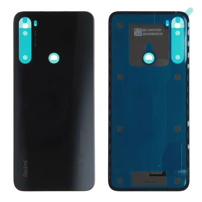 Klapka baterii - Czarna; Xiaomi Redmi Note 8T