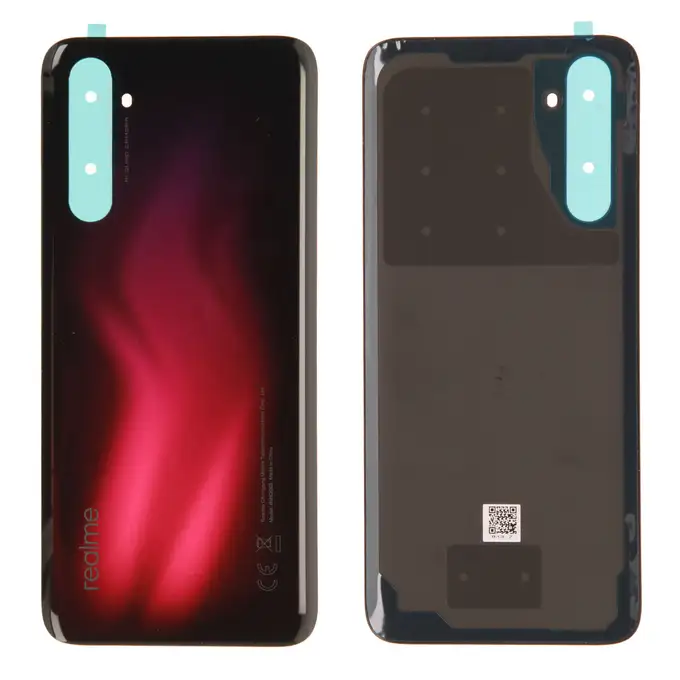 Klapka baterii - Czerwona; Realme 6 Pro