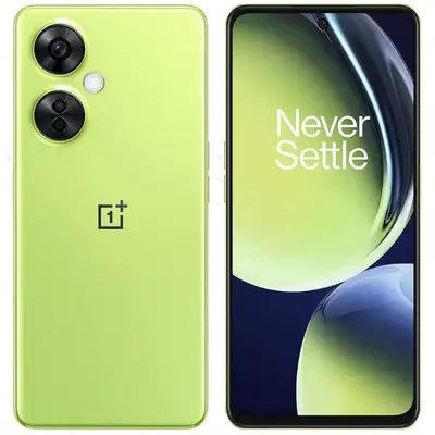 Klapka baterii -  Limonkowa; OnePlus Nord CE 3 Lite