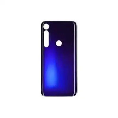 Klapka baterii - Niebieska; Motorola G8 Plus