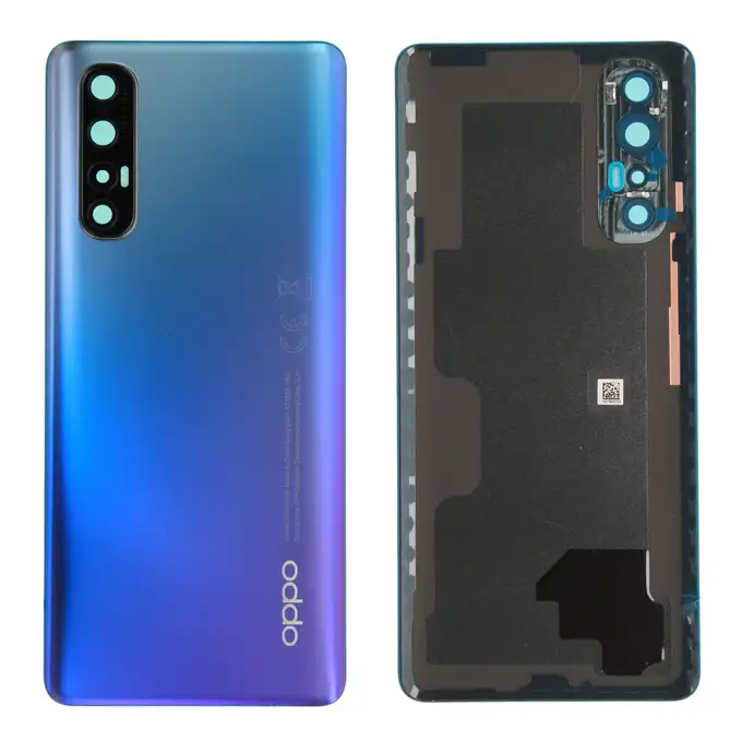 Klapka baterii - Niebieska; Oppo Find X2 Neo 5G