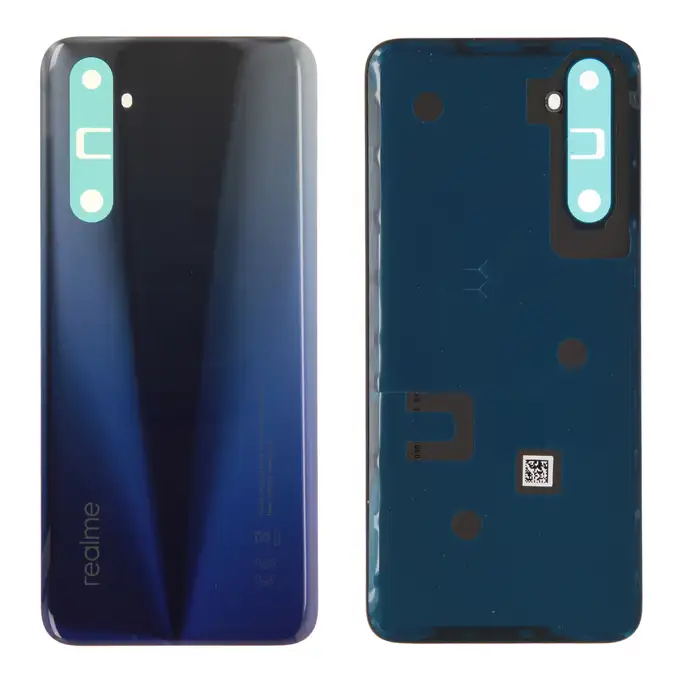 Klapka baterii - Niebieska; Realme 6