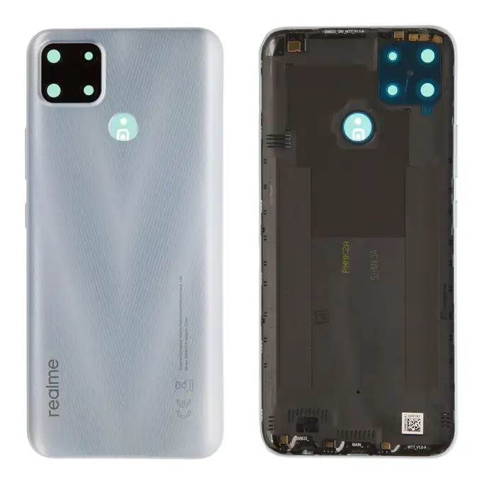 Klapka baterii - Niebieska; Realme 7i