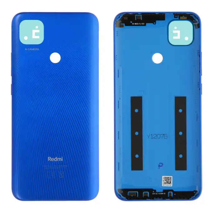 Klapka baterii - Niebieska; Redmi 9C