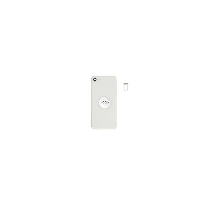Klapka baterii (Pulled A) incl. small parts - Biała; do iPhone SE (2022)