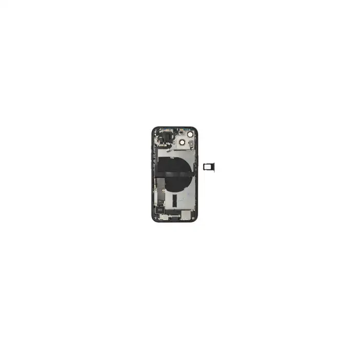 Klapka baterii (Pulled A) incl. small parts - Czarna; do iPhone 13
