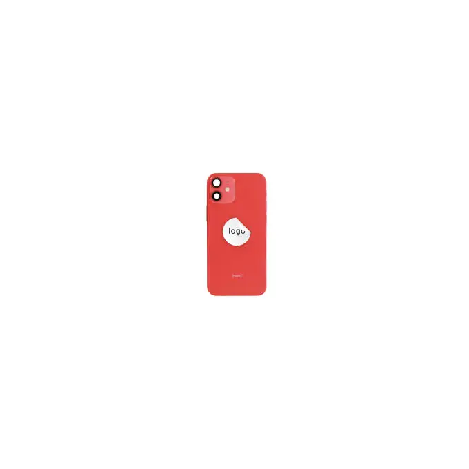 Klapka baterii (Pulled A) incl. small parts - Czerwona; For iPhone 12 mini