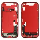 Klapka baterii (Pulled A) incl. small parts - Czerwona; do iPhone 14
