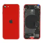 Klapka baterii (Pulled A) incl. small parts - Czerwona; do iPhone SE (2020)