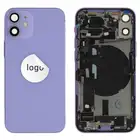 Klapka baterii (Pulled A) incl. small parts - Fioletowa; do iPhone 12 mini