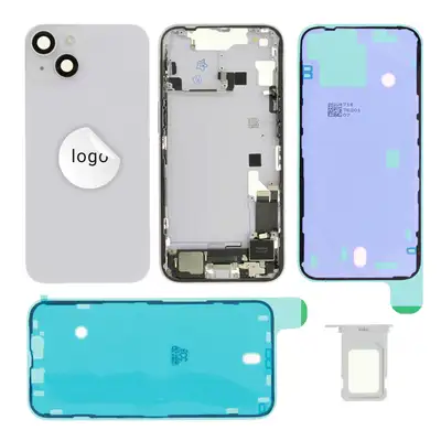 Klapka baterii (Pulled A) incl. small parts - Fioletowa; do iPhone 14