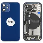 Klapka baterii (Pulled A) incl. small parts - Niebieska; For iPhone 12 mini