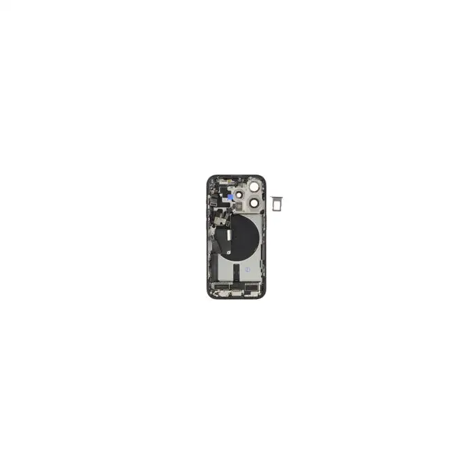 Klapka baterii (Pulled A) incl. small parts - Niebieska; do iPhone 15 Pro