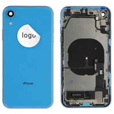 Klapka baterii (Pulled A) incl. small parts - Niebieska; do iPhone XR