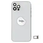 Klapka baterii (Pulled A) incl. small parts - Srebrna; For iPhone 12 Pro