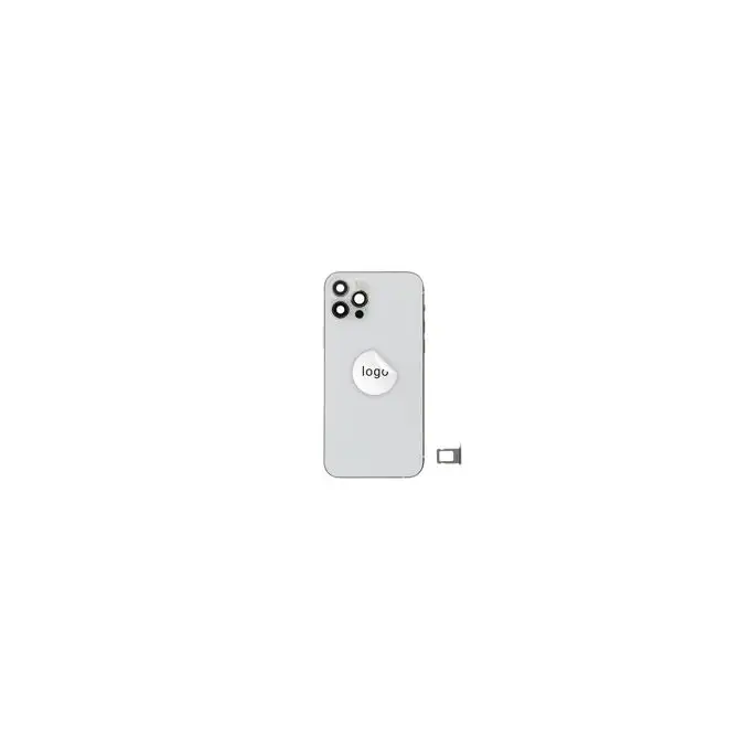 Klapka baterii (Pulled A) incl. small parts - Srebrna; For iPhone 12 Pro