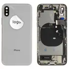 Klapka baterii (Pulled A) incl. small parts - Srebrna; do iPhone X