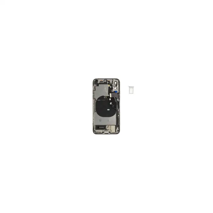 Klapka baterii (Pulled A) incl. small parts - Srebrna; do iPhone X