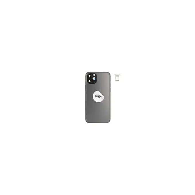 Klapka baterii (Pulled A) incl. small parts -  Szara; For iPhone 11 Pro