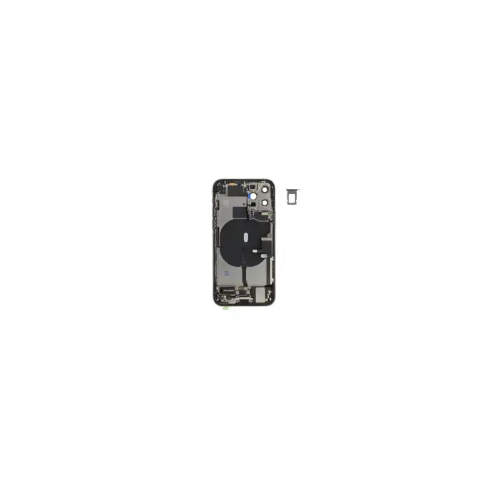 Klapka baterii (Pulled A) incl. small parts -  Szara; For iPhone 11 Pro
