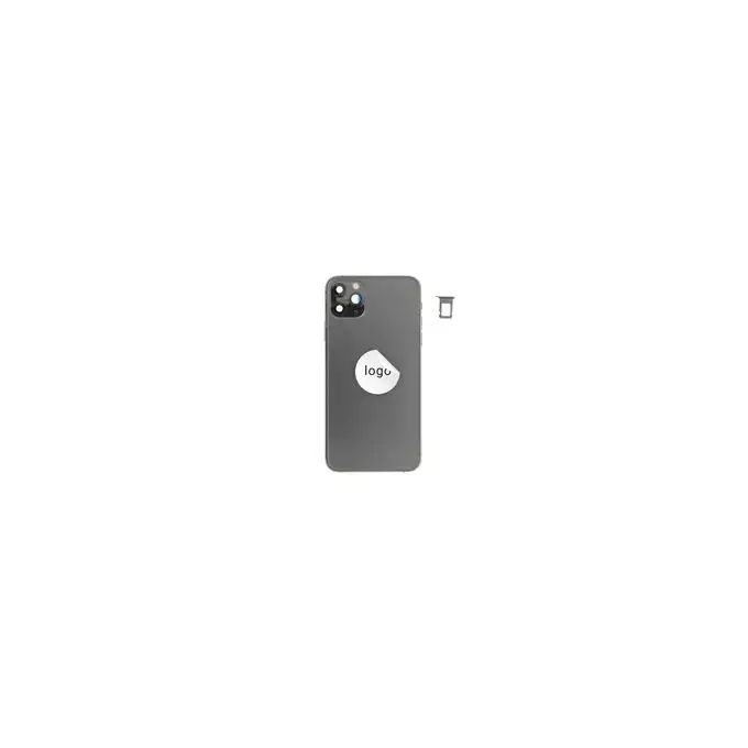 Klapka baterii (Pulled A) incl. small parts -  Szara; do iPhone 11 Pro Max