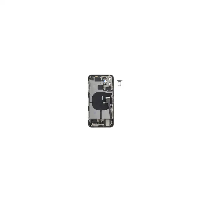 Klapka baterii (Pulled A) incl. small parts -  Szara; do iPhone 11 Pro Max