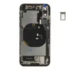 Klapka baterii (Pulled A) incl. small parts -  Szara; do iPhone X