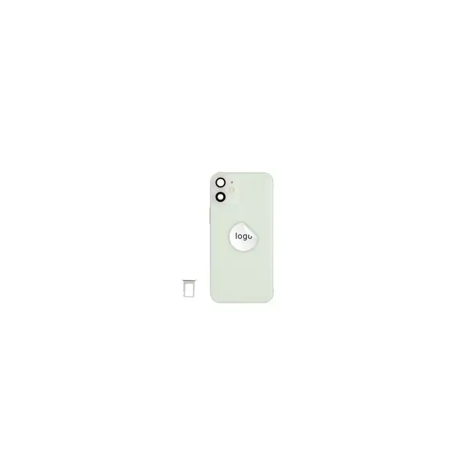 Klapka baterii (Pulled A) incl. small parts - Zielona; For iPhone 12 mini