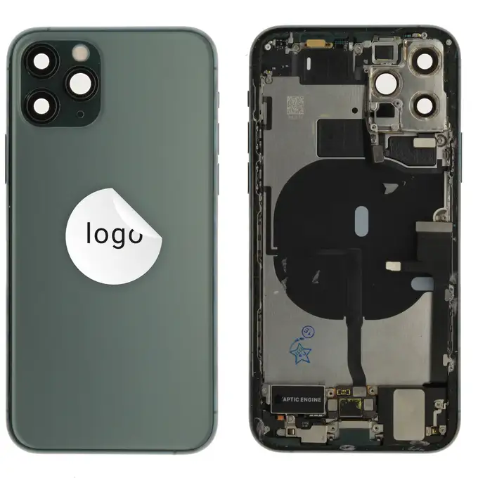 Klapka baterii (Pulled A) incl. small parts - Zielona; do iPhone 11 Pro