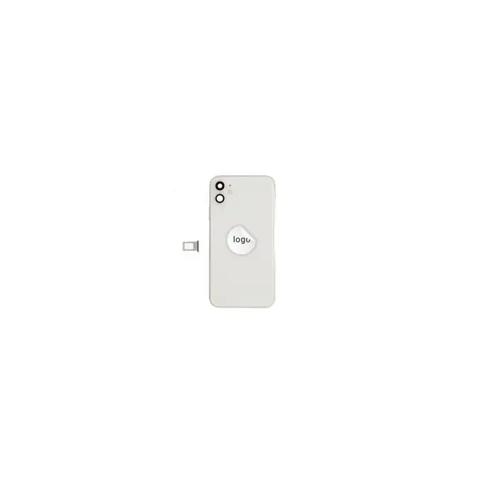Klapka baterii (Pulled B) incl. small parts - Biała; For iPhone 11