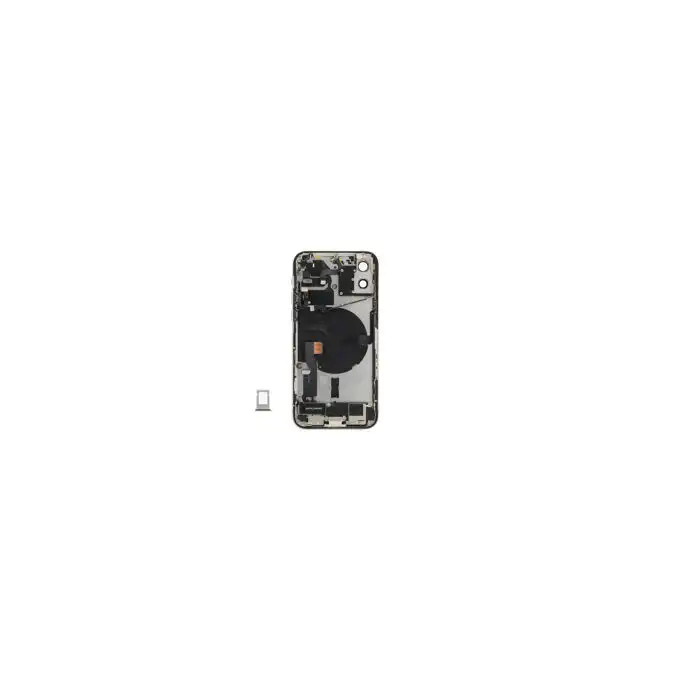 Klapka baterii (Pulled B) incl. small parts - Biała; For iPhone 12