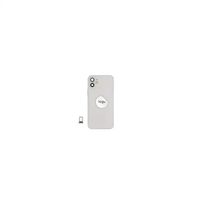 Klapka baterii (Pulled B) incl. small parts - Biała; For iPhone 12