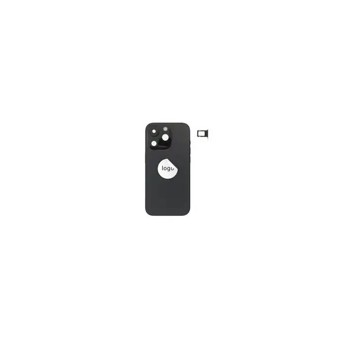 Klapka baterii (Pulled B) incl. small parts - Czarna; do iPhone 14 Pro