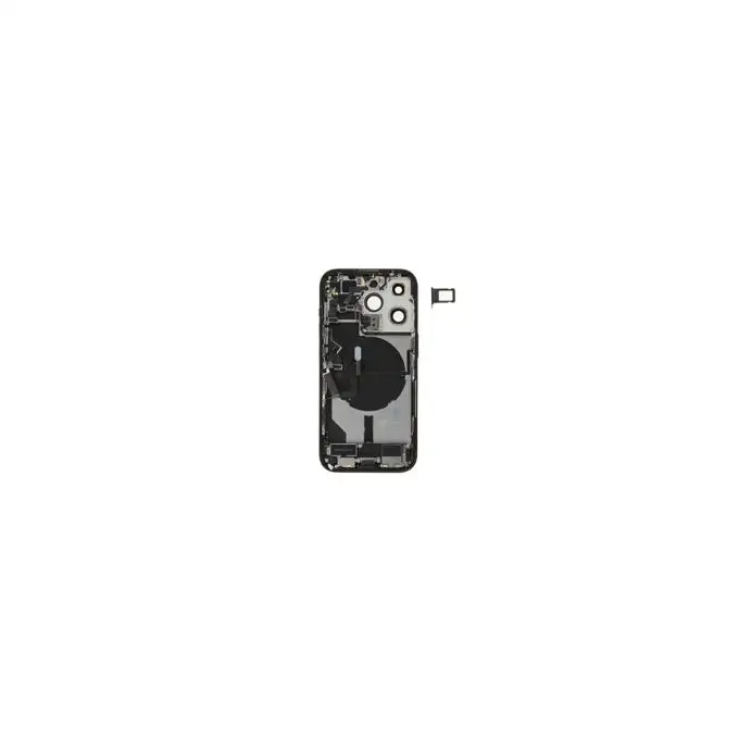 Klapka baterii (Pulled B) incl. small parts - Czarna; do iPhone 14 Pro
