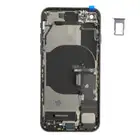 Klapka baterii (Pulled B) incl. small parts - Czarna; do iPhone SE (2022)