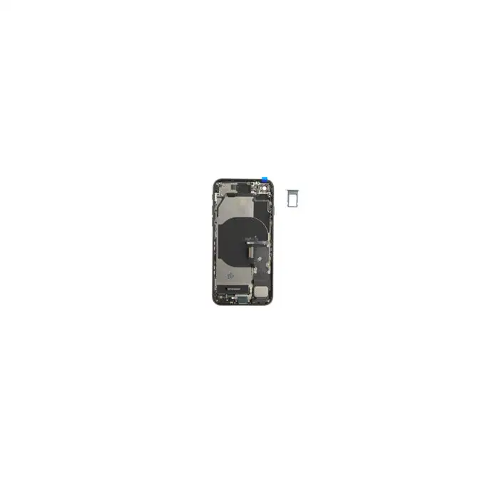Klapka baterii (Pulled B) incl. small parts - Czarna; do iPhone SE (2022)