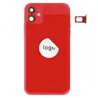 Klapka baterii (Pulled B) incl. small parts - Czerwona; For iPhone 11