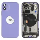 Klapka baterii (Pulled B) incl. small parts - Fioletowa; For iPhone 12
