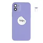 Klapka baterii (Pulled B) incl. small parts - Fioletowa; For iPhone 12