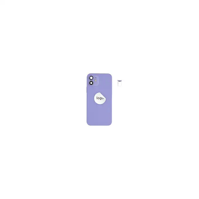 Klapka baterii (Pulled B) incl. small parts - Fioletowa; For iPhone 12