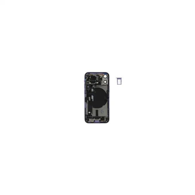 Klapka baterii (Pulled B) incl. small parts - Fioletowa; For iPhone 12 mini