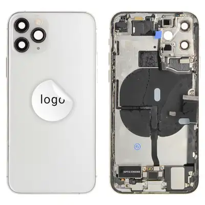 Klapka baterii (Pulled B) incl. small parts - Srebrna; For iPhone 11 Pro